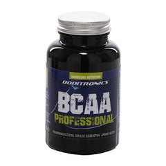 BCAA Professional tablets front of tub