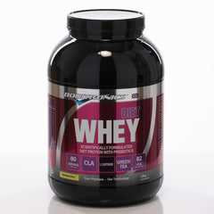 Boditronics Banana Split FlavourDiet Whey tub front