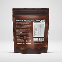Boditronics Just Protein Chocolate Mousse 2kg back of pouch