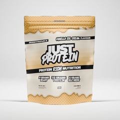 Boditronics Just Protein Vanilla Ice Cream 2kg front of pouch