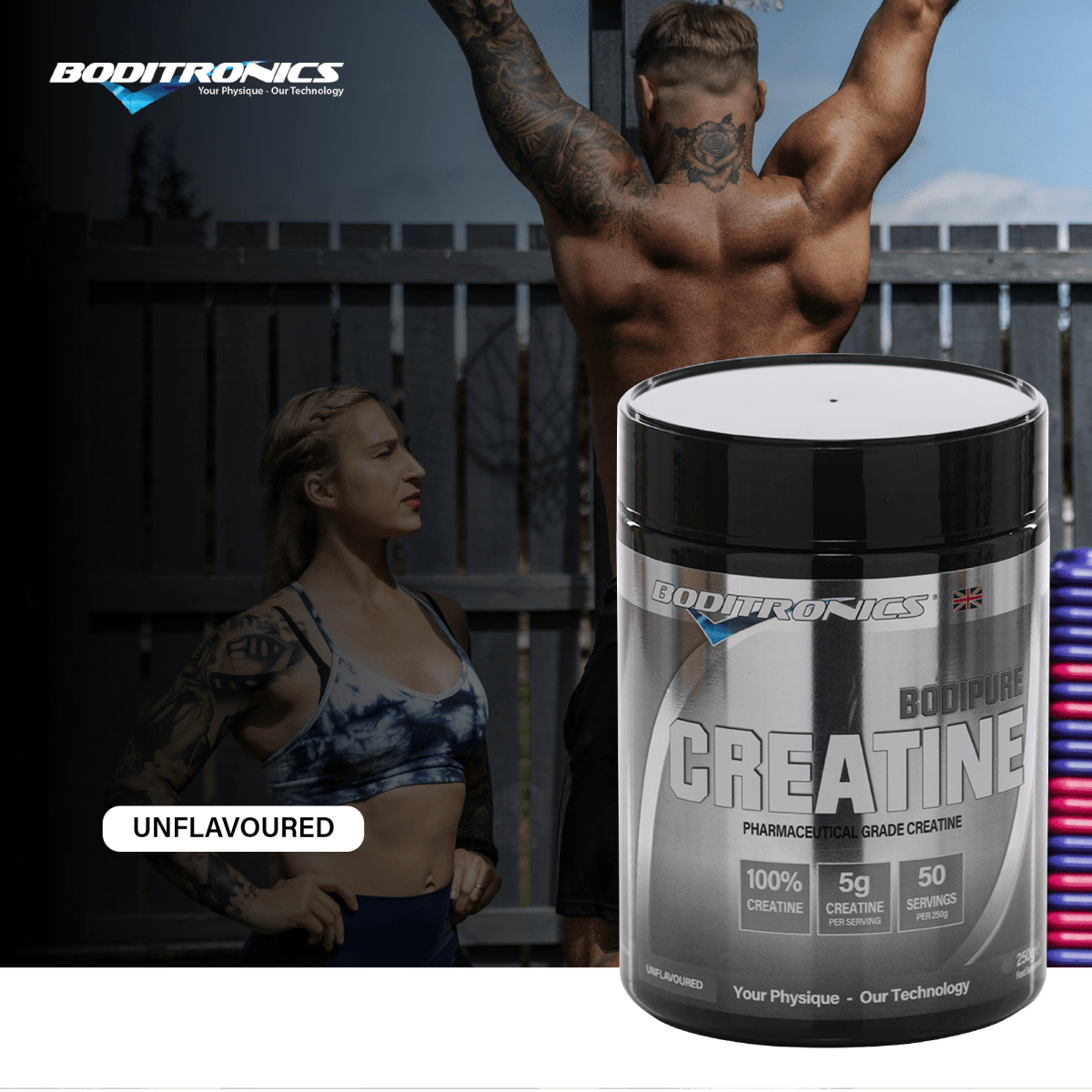 Boditronics Bodipure Creatine Unflavoured