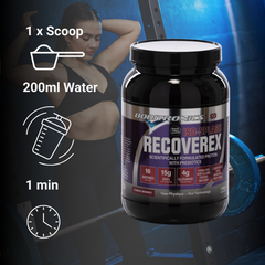 ISO SPLASH RecoverEX - Scientifically Formulated Protein with Prebiotics - Flavoured