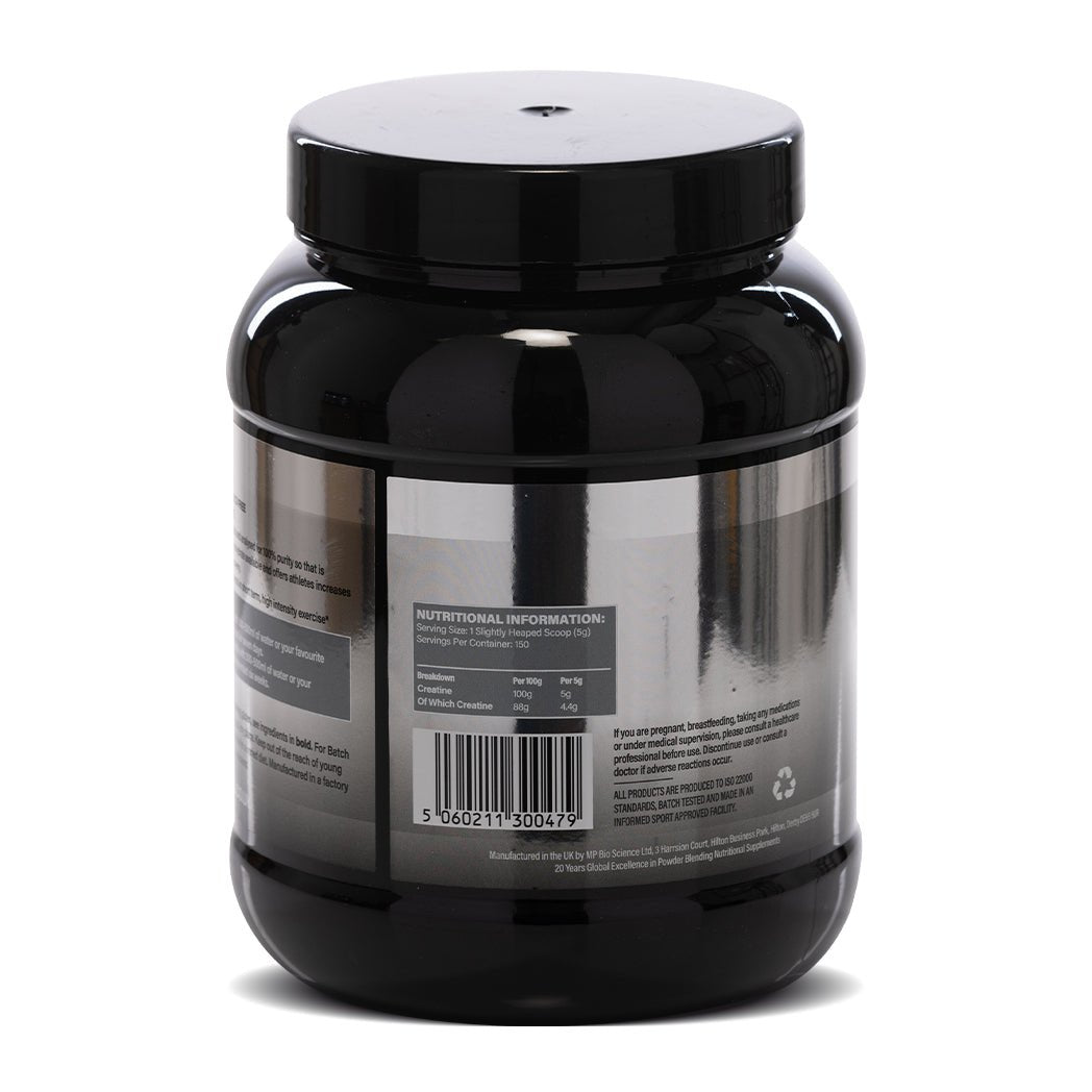 Boditronics Bodipure Creatine 750g Left of tub