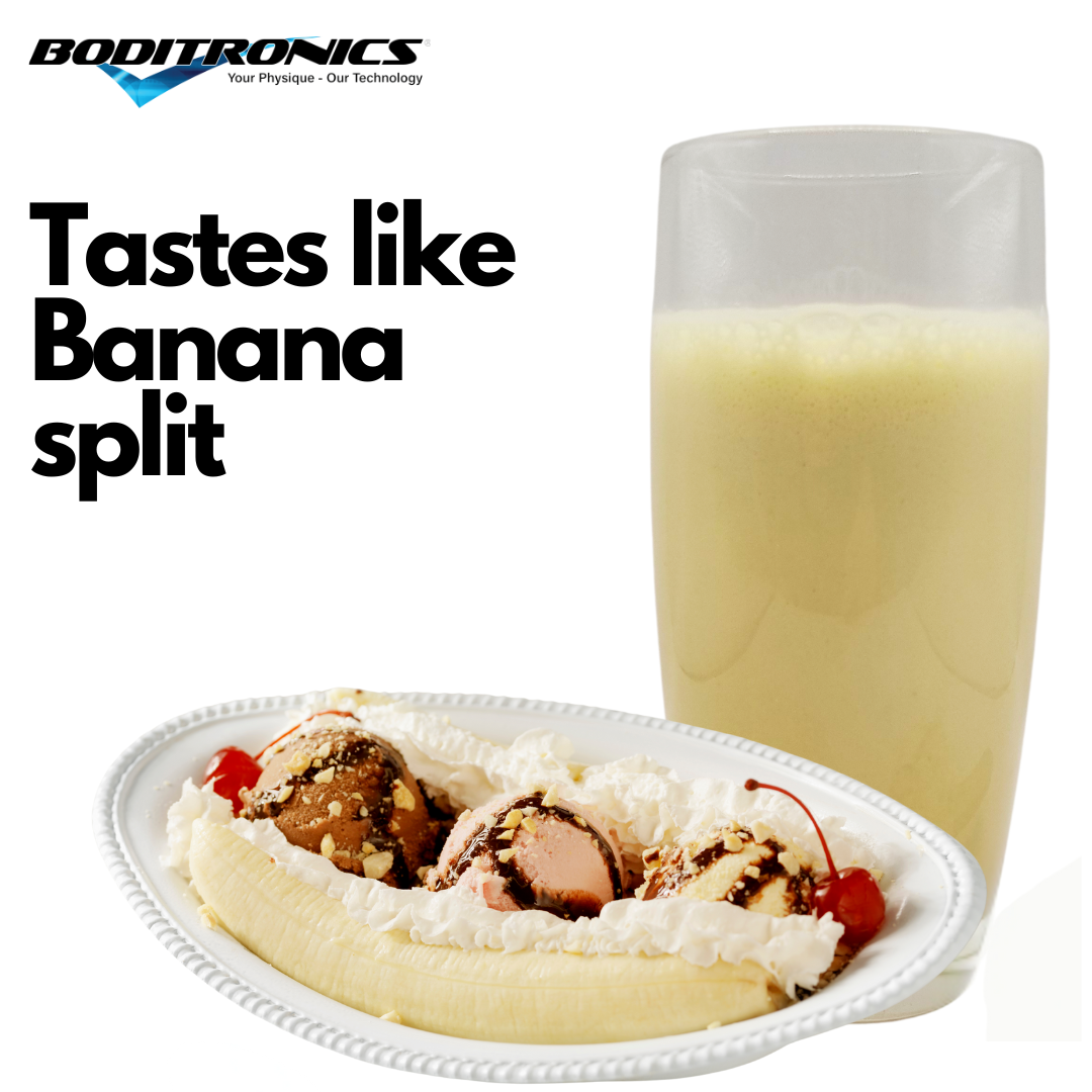 Tastes like Banana split whey protein