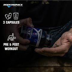 Testofen XT directions 3 capsules pre and post workout