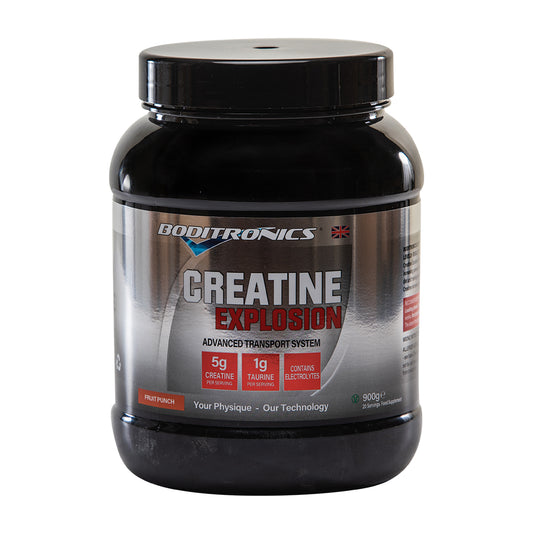 Creatine Explosion - Advanced Creatine formula -  Fruit Punch Flavour - 900g