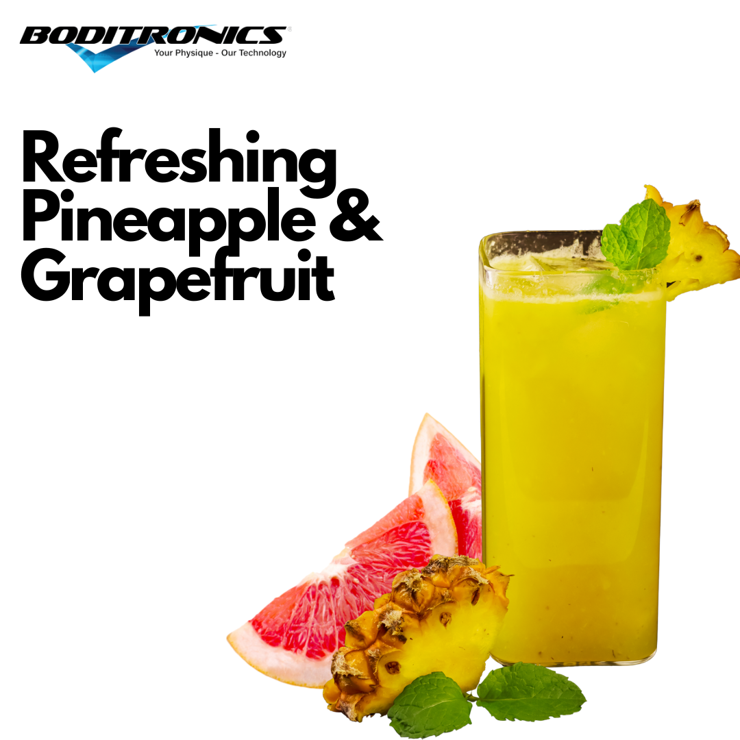 Pineapple and Grapefruit flavour whey protein isolate