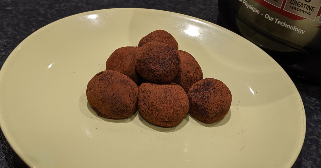 Peanut Chocolate Protein Truffles