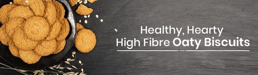 Healthy, Hearty High Fibre Oaty Biscuits