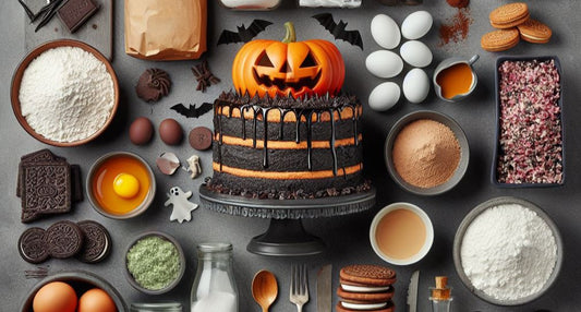 HALLOWEEN GRAVEL CAKE