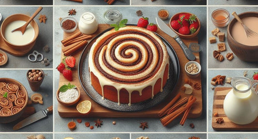 CINNAMON SWIRL PROTEIN CAKE