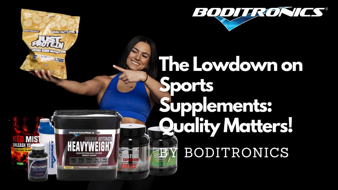 The Lowdown on Sports Supplements: Quality Matters!