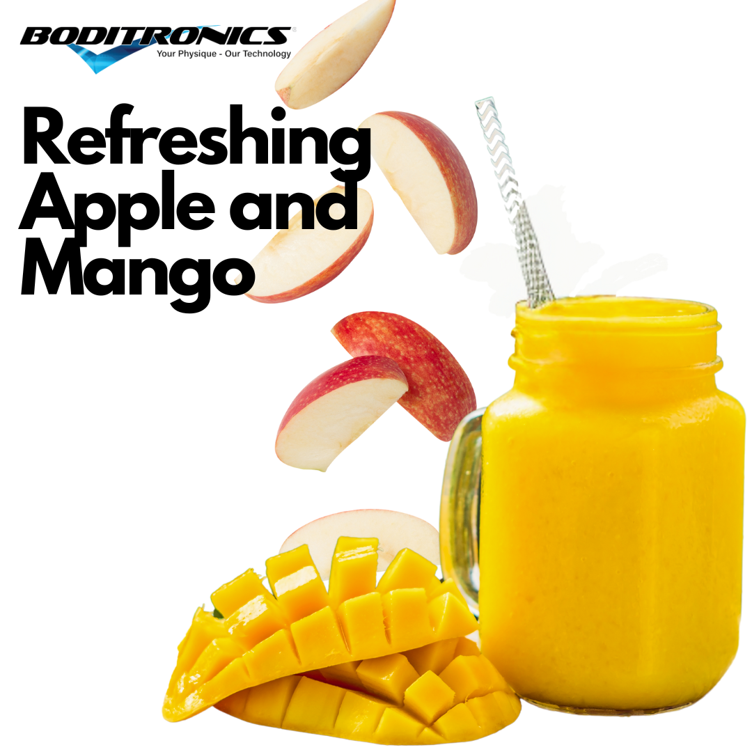 Apple and mango flavour whey protein isolate