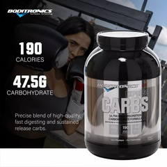 Boditronics Express Carbs 190 Calories 47.5g Carbohydrates precise blend of high quality fast digesting sustained release carbs 