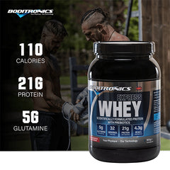 Boditronics Ambassador Ryan and Anthony Express Whey 110 calories 21g protein 5g glutamine 