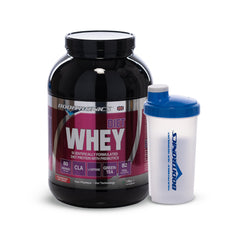 Boditronics Diet Whey 1.8kg Strawberries and Cream with Shaker 