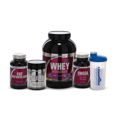 Diet Whey 1.8kg + Fat Metabolisers + Omega 3 + Inulin + Shaker (Torch Fat, Feel Incredible)