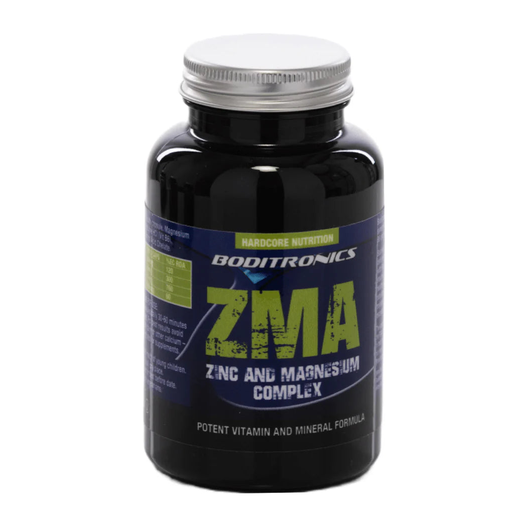 Boditronics ZMA Zinc Magnesium Complex Tablets tub 