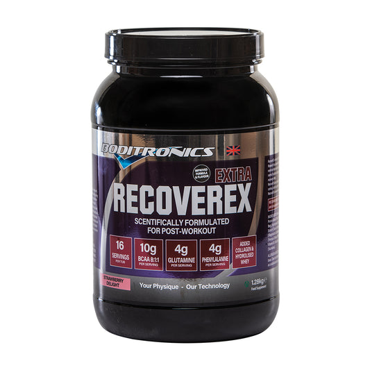 RecoverEX EXTRA - Scientifically Formulated for Post-Workout - Flavoured - 1.28kg & 5kg